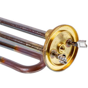 Тен для бойлера 184178 Thermowatt 2500W 220V (мідний) L=290mm фланець 48mm (під анод M6)