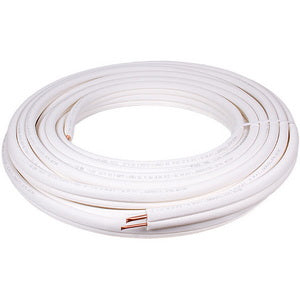Труба мідна в ізоляції спарка 1/4&apos&apos + 3/8&apos&apos (бухта 25 м) Halcor (продаж кратно бухті)