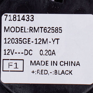 Двигун вентилятора HG12035H12B 12V DC 0.2A для холодильника