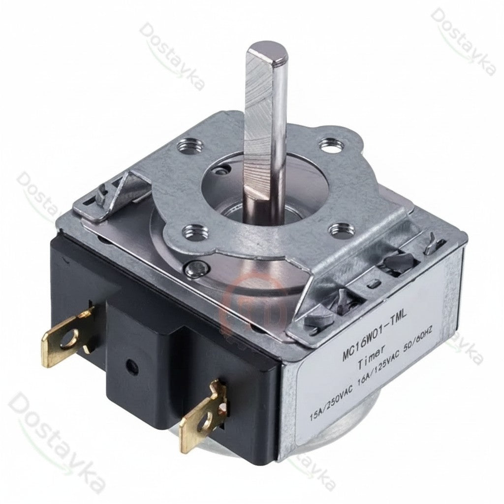 Таймер механический для духовки DKJ-Y 16A 250V 60 минут (шток 24x6мм)