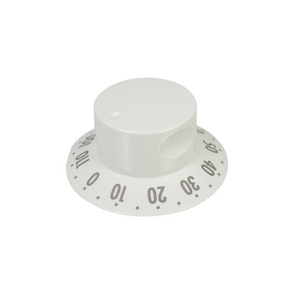 Oven timer knob 232187 for Gorenje stove white