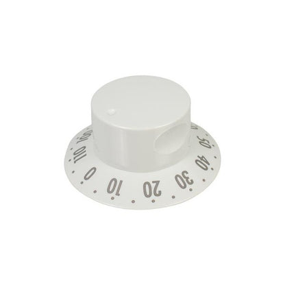 Oven timer knob 232187 for Gorenje stove white