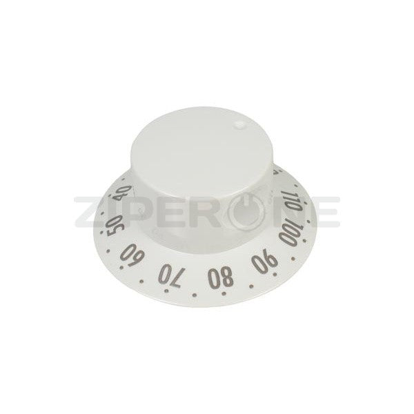Oven timer knob 232187 for Gorenje stove white