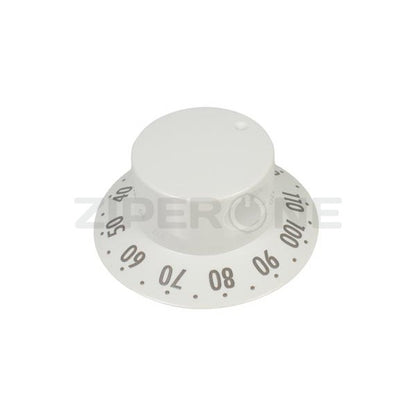 Oven timer knob 232187 for Gorenje stove white