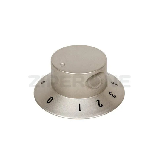 Burner control knob for electric stove Gorenje silver
