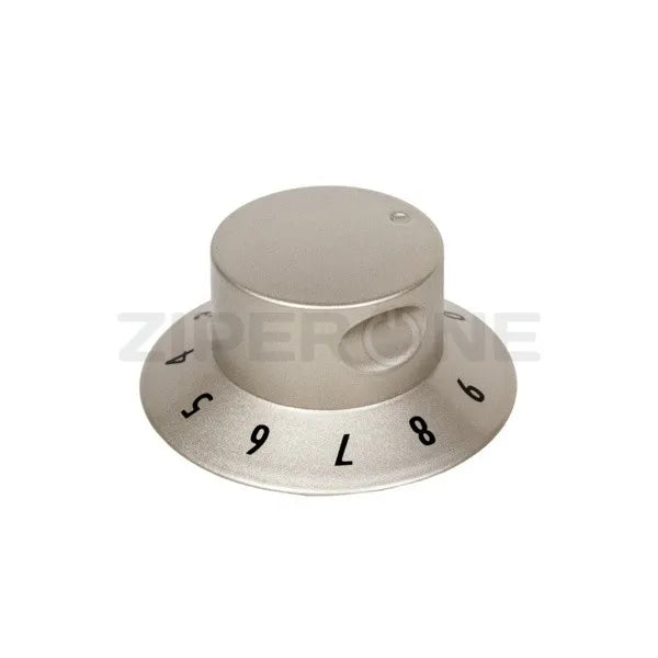 Burner control knob for electric stove Gorenje silver