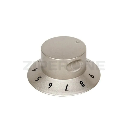 Burner control knob for electric stove Gorenje silver