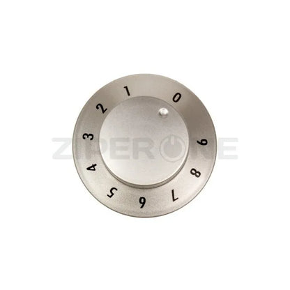 Burner control knob for electric stove Gorenje silver