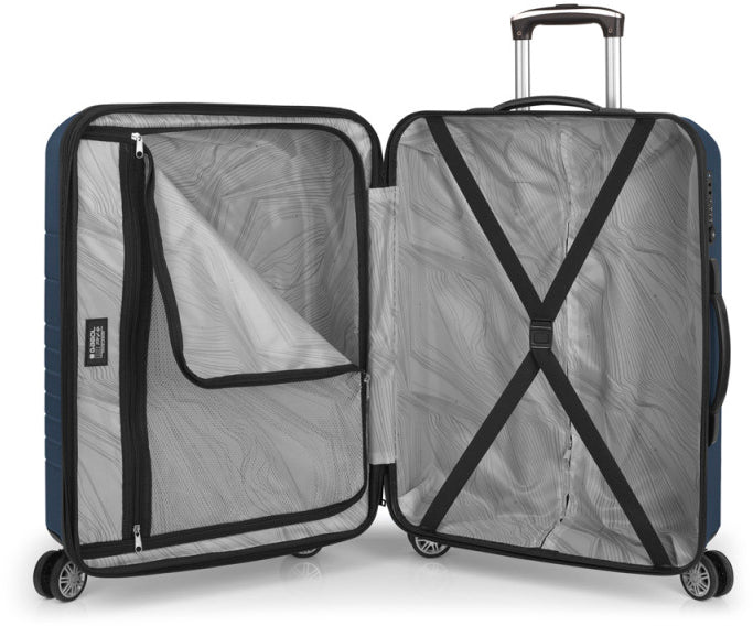 Valise Gabol Escape (M) Azul (124146-003)