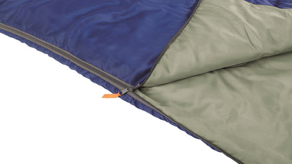Sleeping bag Easy Camp Chakra/+10°C Blue Left (240147)
