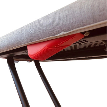 Bathroom board Rolser K-TRES Black Tube 120x38 cm Lido-Blanco/Negro (K03016-2064)