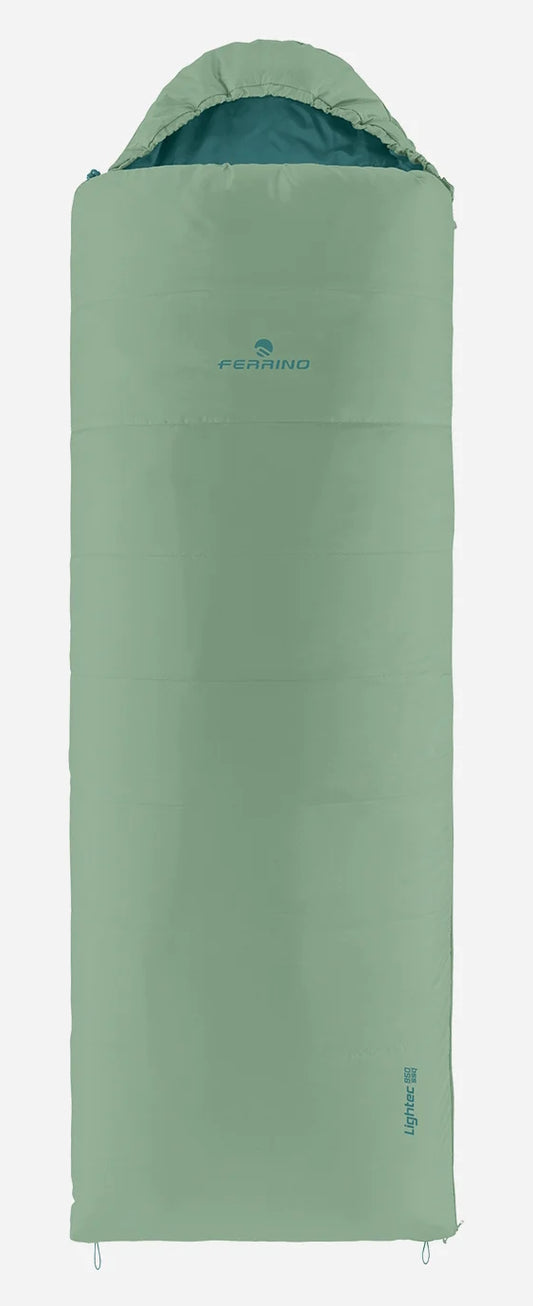 Спальний мішок Ferrino Lightec SSQ 950 +5°C Green Left (86652QVVS)