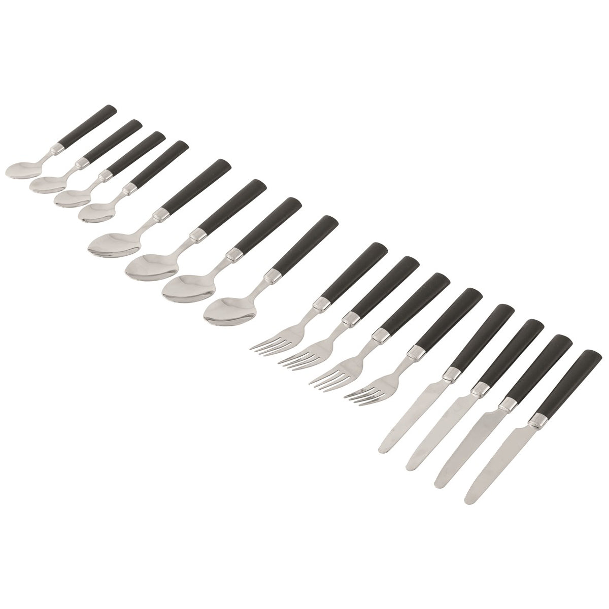 Outwell Pouch Cutlery Set Black (650985)