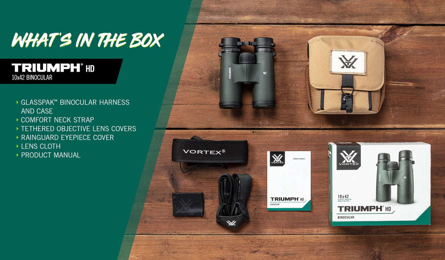 Binoculars Vortex Triumph HD 10x42 (TRI-1042)