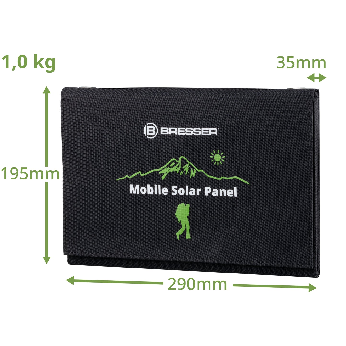 Portable charging device Sonya panel Bresser Mobile Solar Charger 21 Watt USB DC (3810030)