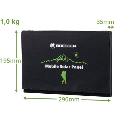 Portable charging device Sonya panel Bresser Mobile Solar Charger 21 Watt USB DC (3810030)