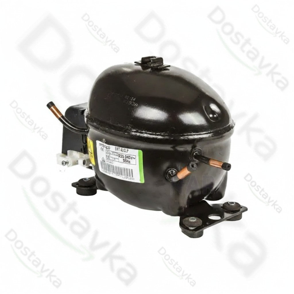 Компрессор для холодильника Whirlpool 484000008461 EMBRACO EMT40СLP R600a 121 Ватт (с пусковым реле)