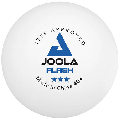 М'ячі для настільного тенісу Joola Flash 40+ White ITTF 3 шт (40042)