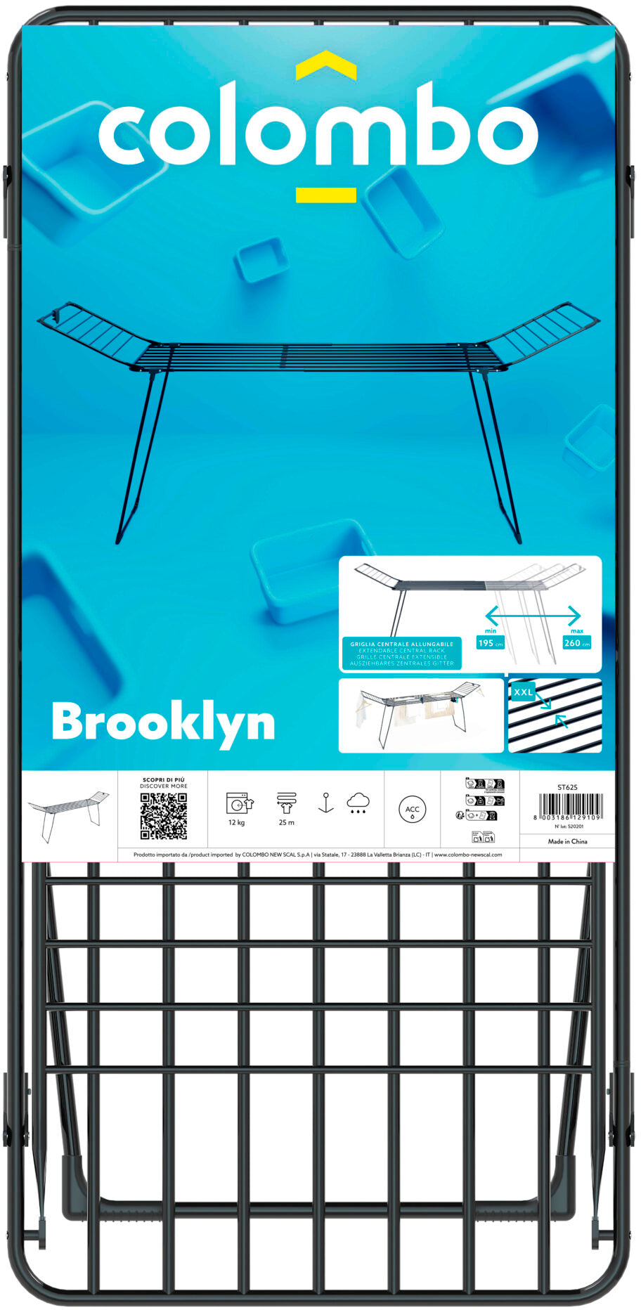 Сушарка для білизни підлогова Colombo Brooklyn (ST625)