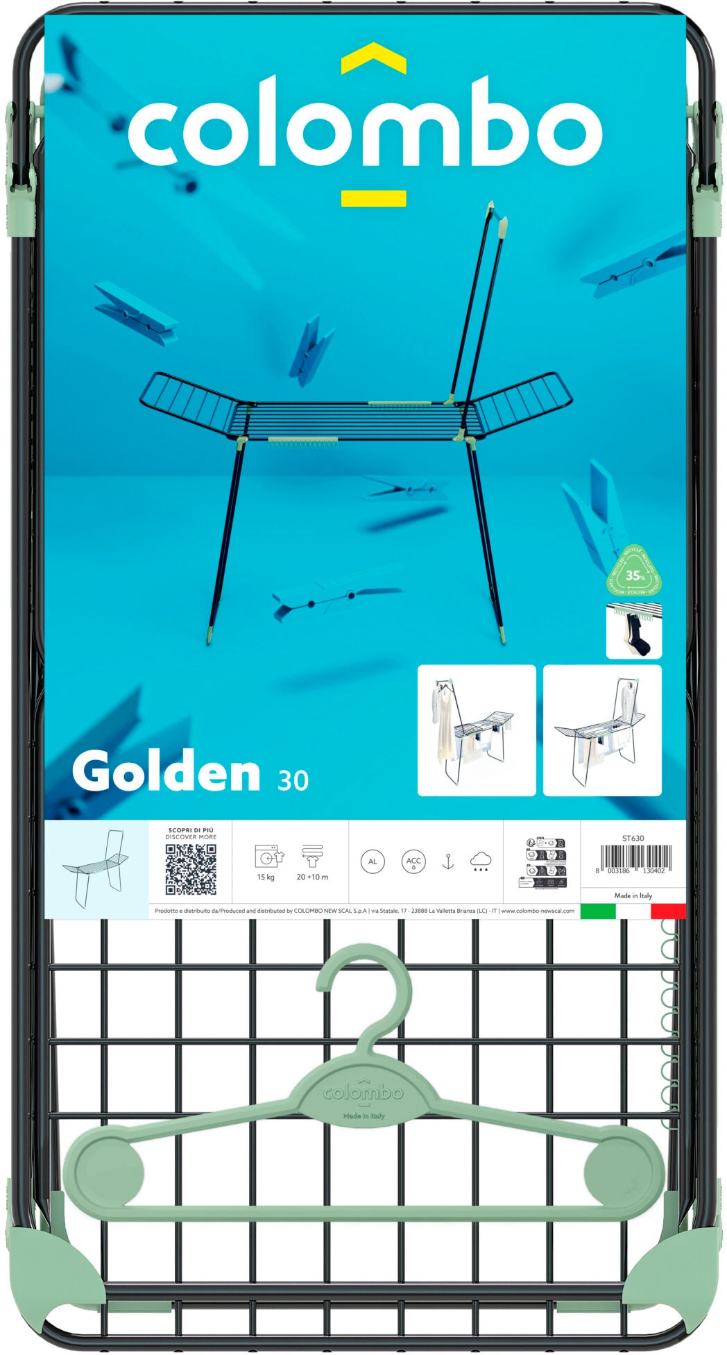 Сушарка для білизни підлогова Colombo Golden 35 (ST635)