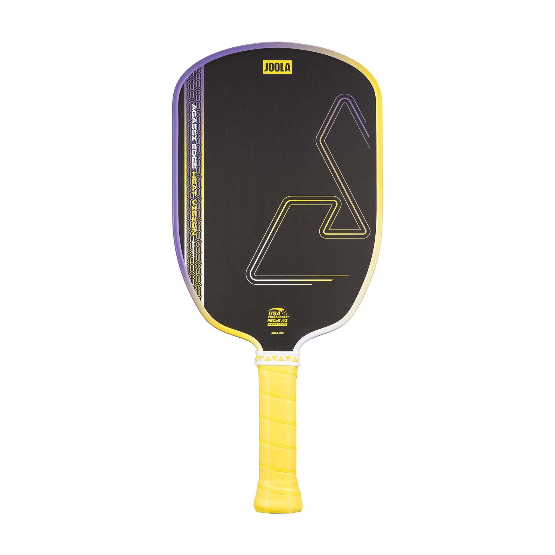 Ракетка для піклболу Joola Agassi Heat Vision 16 Flash Yellow (600388)