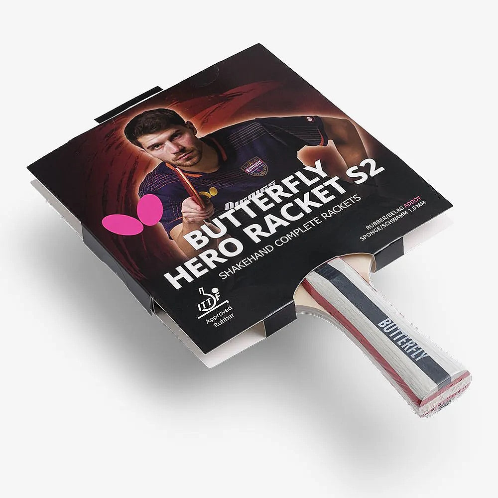 Ракетка для настільного тенісу Butterfly HERO Racket S2 Patrick Franziska (6251720002)