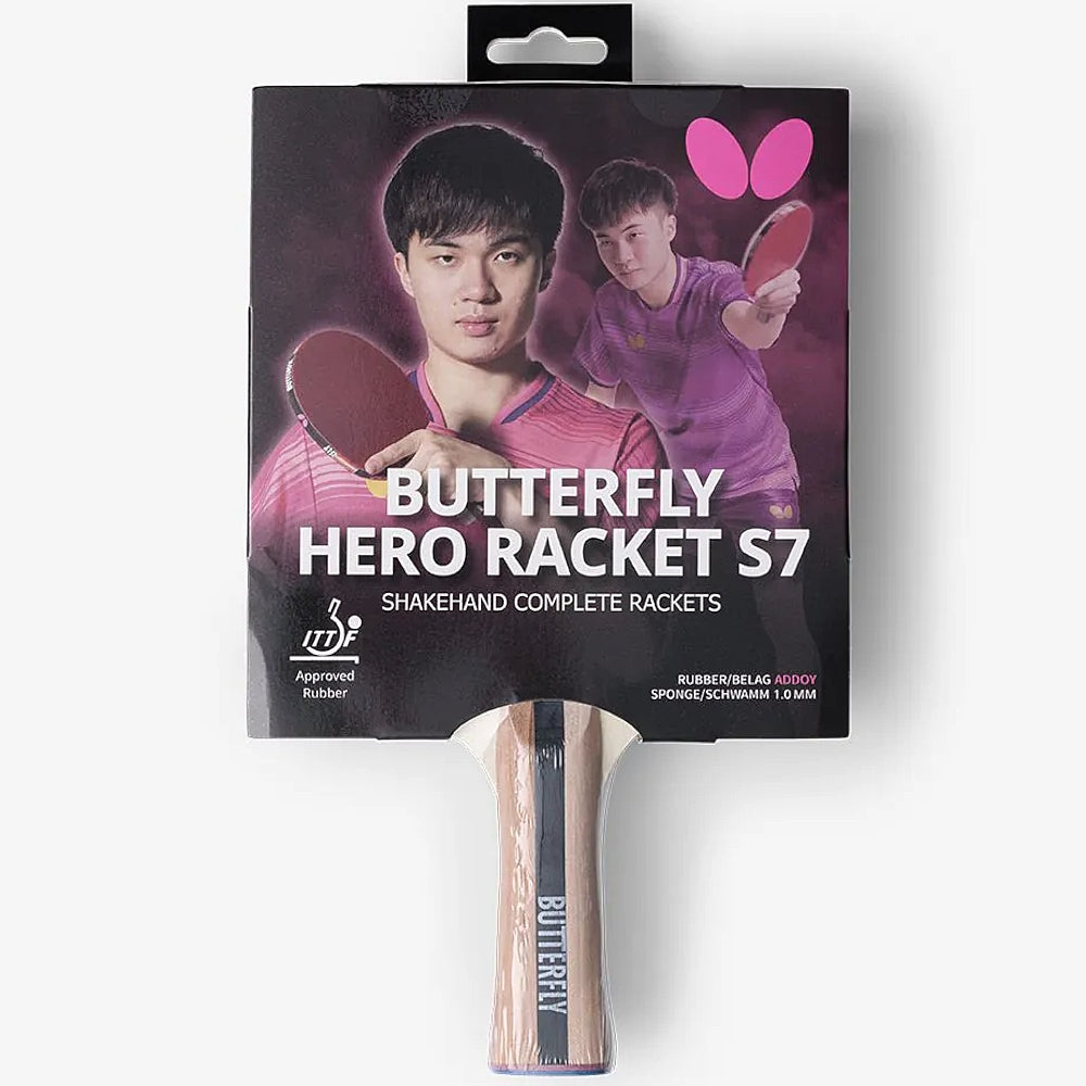 Ракетка для настільного тенісу Butterfly HERO Racket S7 Lin Yun-Ju (6251770002)