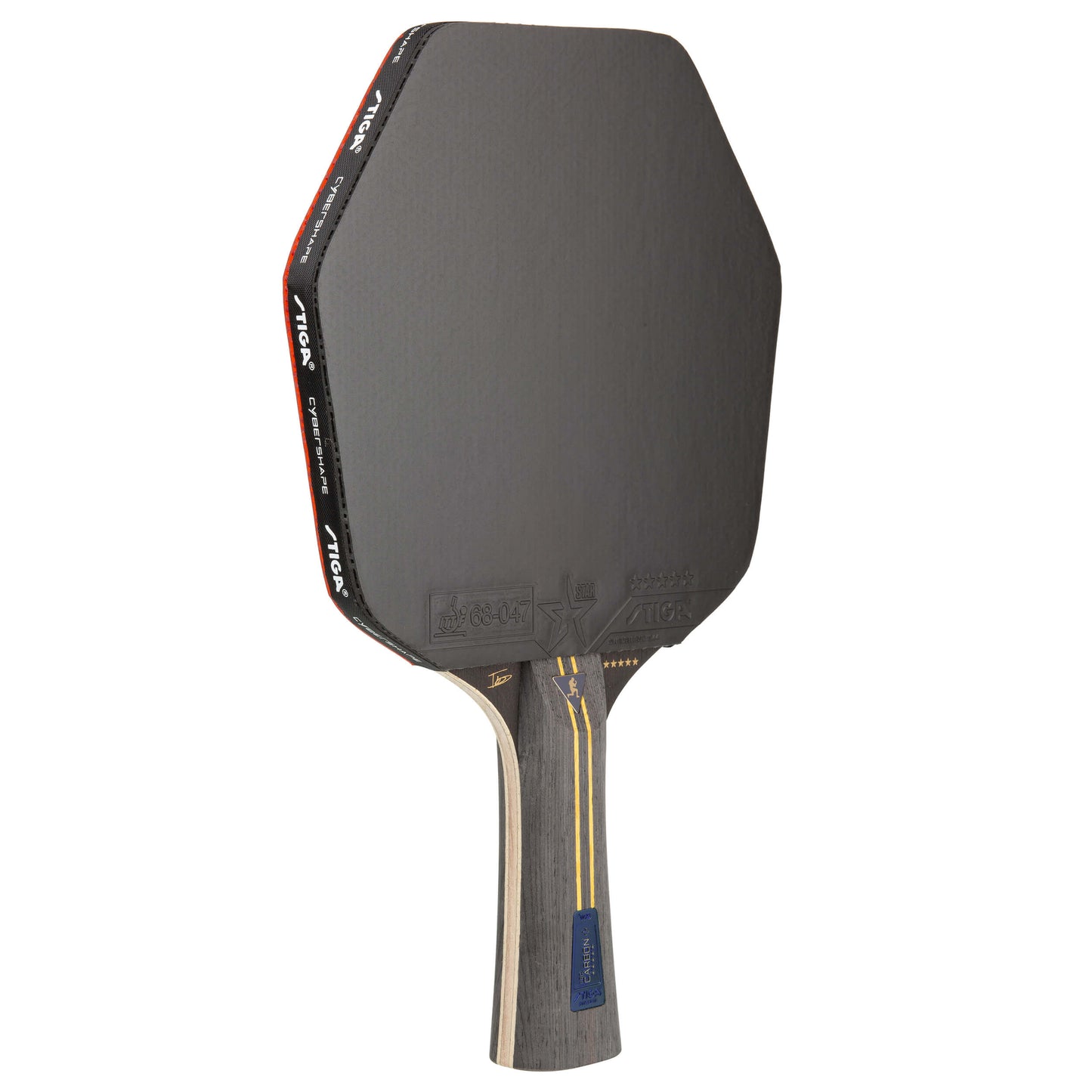 Ракетка для настільного тенісу Stiga Pro Carbon Plus Cybershape Truls Edition 5 Star FL (1215-1306-35)