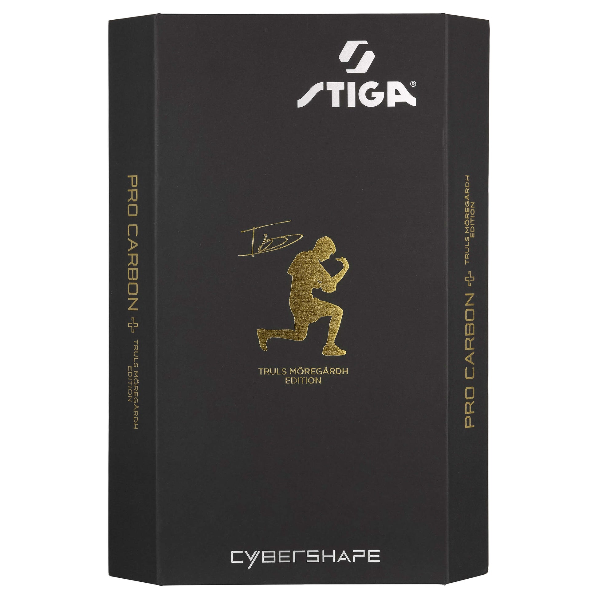 Ракетка для настільного тенісу Stiga Pro Carbon Plus Cybershape Truls Edition 5 Star FL (1215-1306-35)