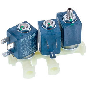 Клапан електромагнітний 3-ходовий для кавомашини DeLonghi 5213226891 220V 13.5VA