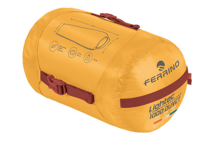 Спальний мішок Ferrino Lightec 1000 Duvet RDS Down -6°C Artisan Gold (86702QGG)