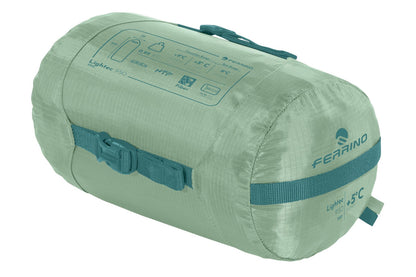 Спальний мішок Ferrino Lightec SSQ 950 +5°C Basil Green Left (86652RVVS)