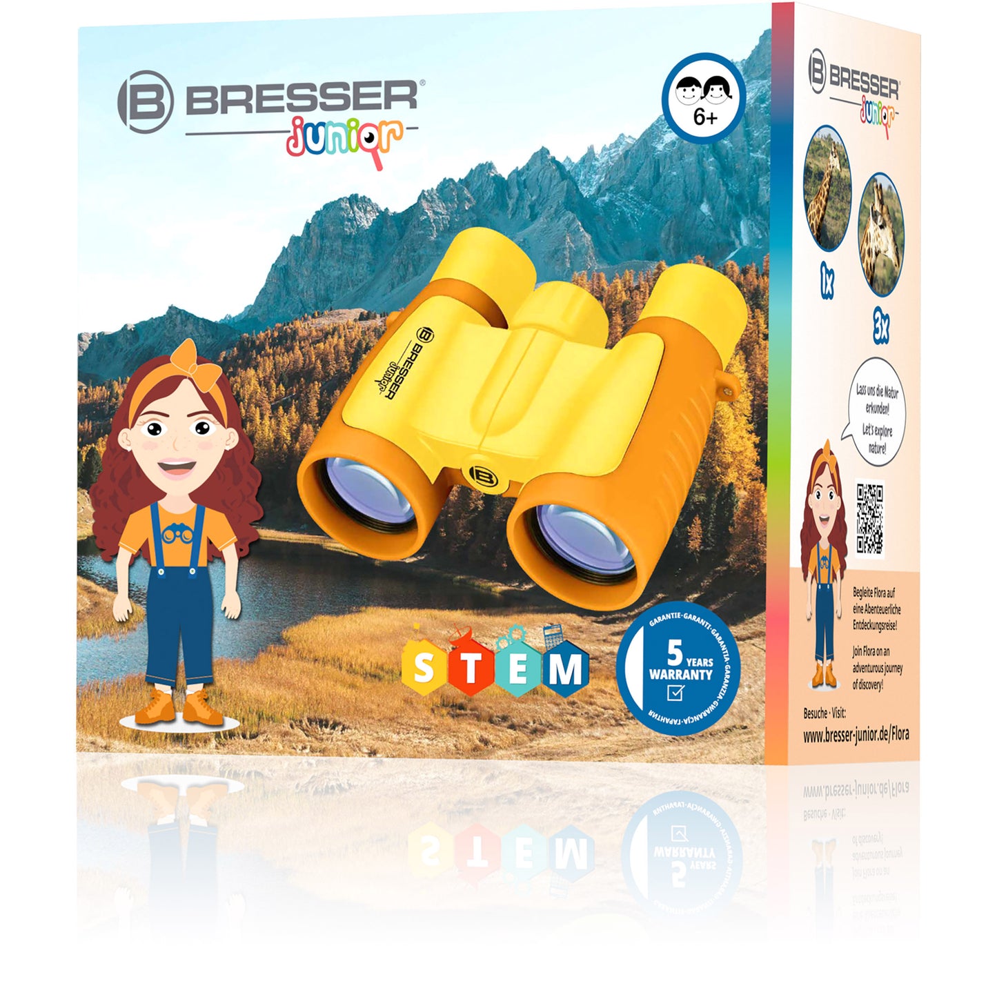 Бінокль Bresser Junior 3x30 Yellow (10709)