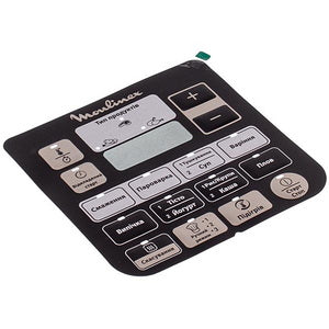 Декоративна накладка на панель керування для мультиварки Moulinex SS-7223038516