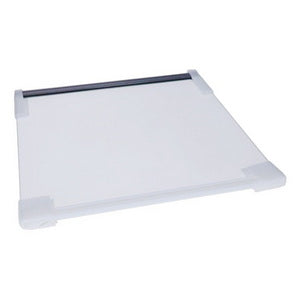Полиця (нижня) для морозильної камери Samsung DA97-16364K 305x305x4mm (скляна)