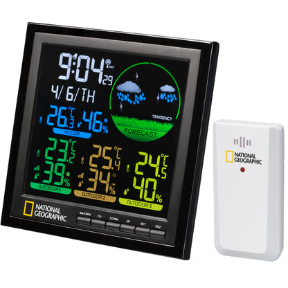 Weather station National Geographic VA Color LCD 3 Sensors (9070700)