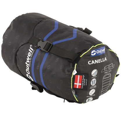 Sleeping bag Outwell Canella/+9°C Night Blue Left (230357)