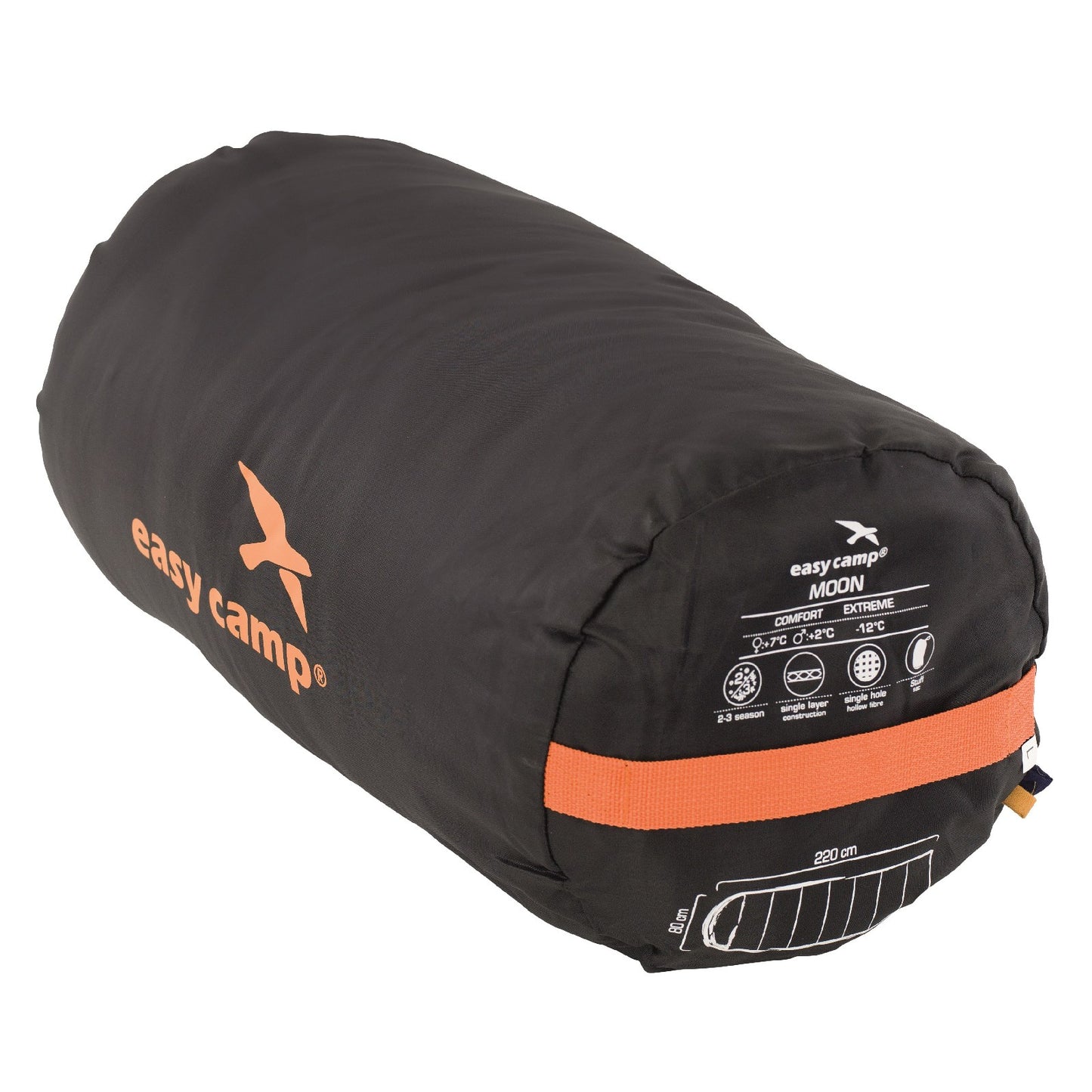 Sleeping bag Easy Camp Moon/+2°C Blue Left (240154)