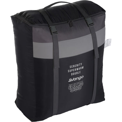 Sleeping bag Vango Serenity Superwarm Double/-3°C Shadow Gray Twin (SBQSERENIS32S7I)