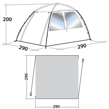 Easy Camp Daytent Granite Gray (120327)