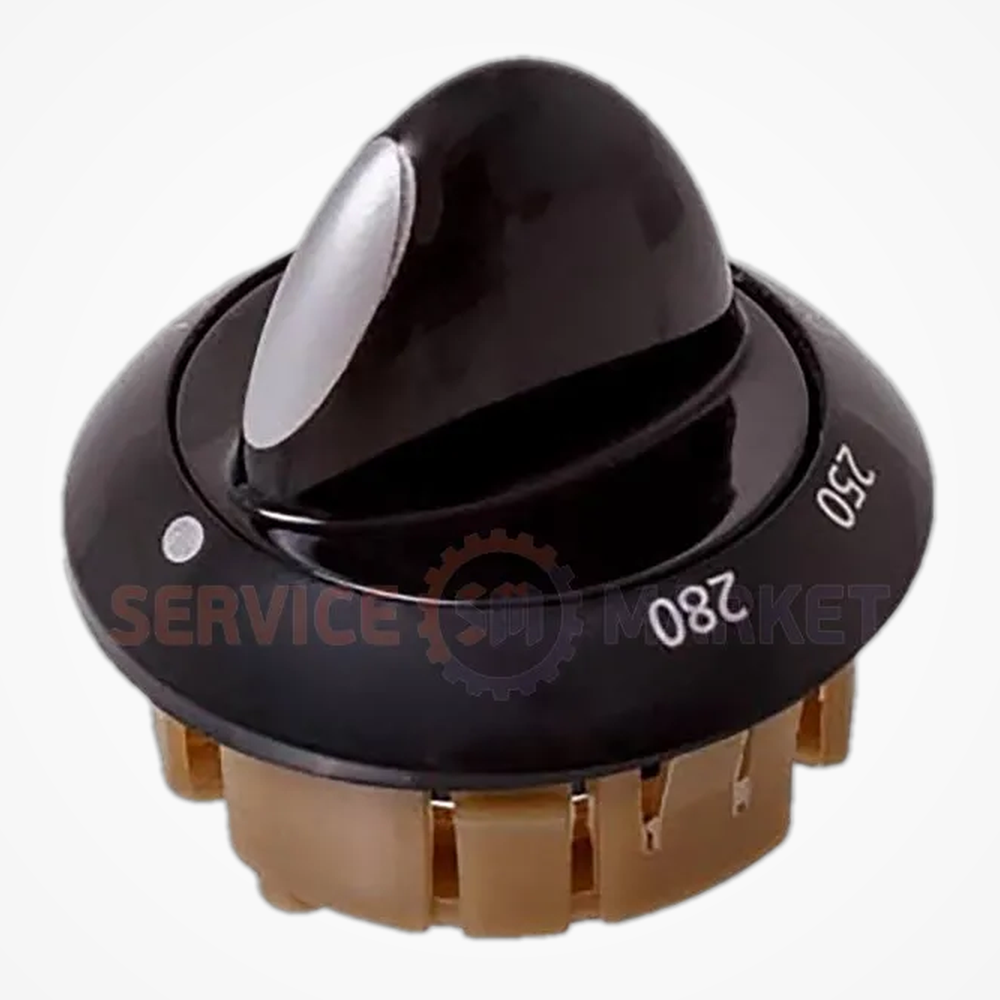 Ручка регулировки температуры духовки для плиты Beko 250111502