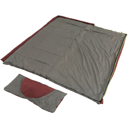 Sleeping bag Outwell Contour Lux Reversible/-3°C Red Right (230383)