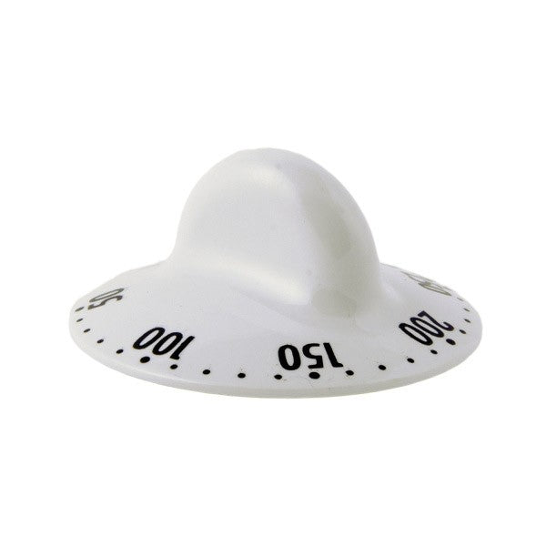 Oven Temperature Control Knob for Gorenje Stove White