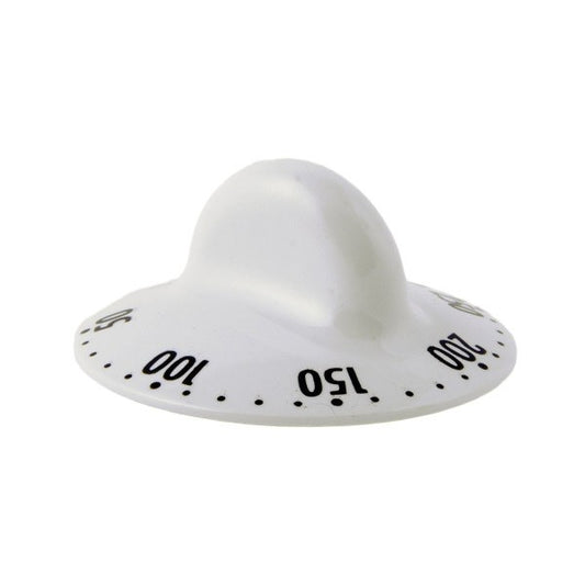 Oven Temperature Control Knob for Gorenje Stove White