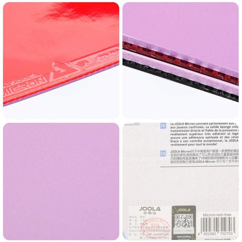 Joola Micron 2.0 Red Racket Rubber (70269)