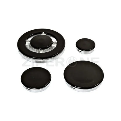 Set burner - diffuser + cover D50/70/95/130mm for gas stove Indesit