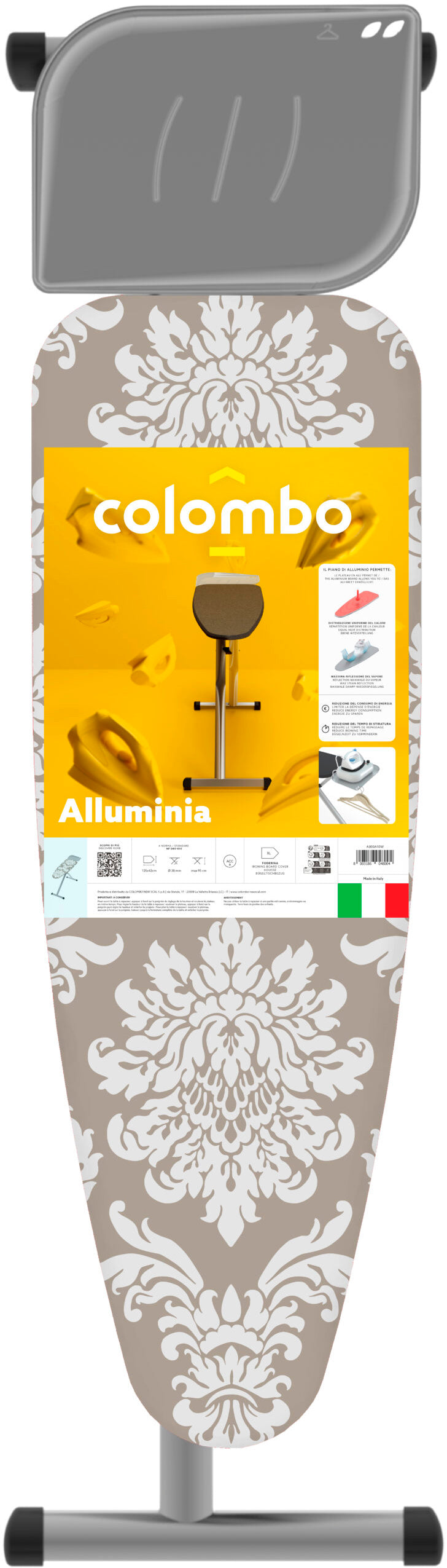 Bathroom board Colombo Aluminia (A300A10W)