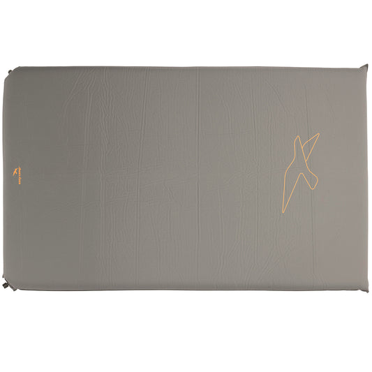Килимок самонадувний Easy Camp Self-inflating Siesta Mat Double 10 cm Grey (300056)