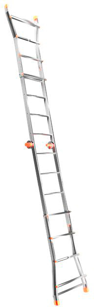 Telescopic ladder Colombo Pratic 4+4 Steel (PRATIC4+4ACC)(Special offer)