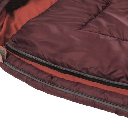Sleeping bag Easy Camp Nebula M/+2°C Red Left (240157)